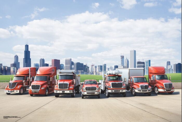 Truck Family Poster Skyline 24" x 36"