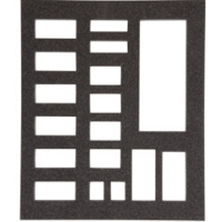 Roll cart foam cut-outs (bottom drawer) - Image 2