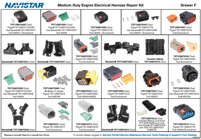 Kit, Medium Duty Engine Electrical Harness Repair - Image 7